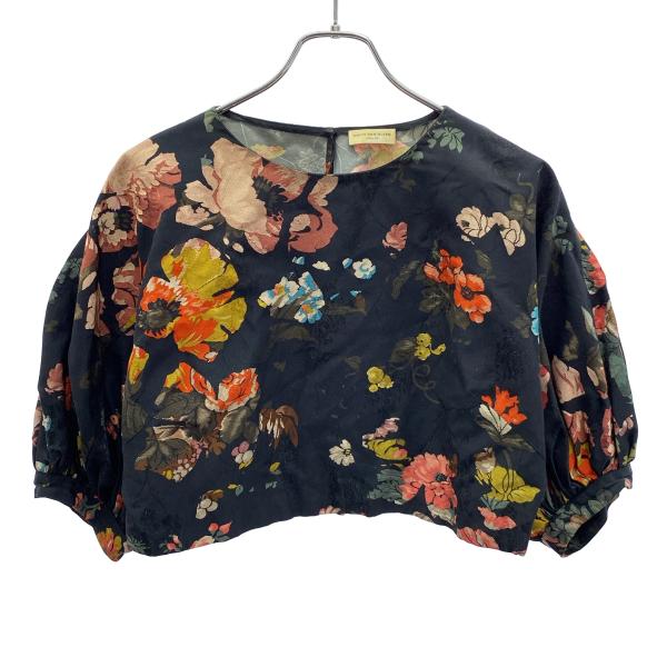 DRIES VAN NOTEN ドリスヴァンノッテン 14SS フラワージャガードプリント クロップ...