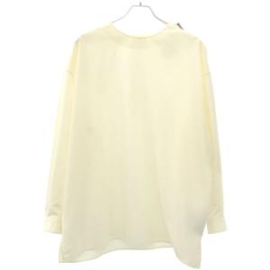 【爆買い！】 GIA STUDIOS ジア ストゥディオス ロングシルクシャツ ブラック シャツ+ブラウス(長袖+七分)