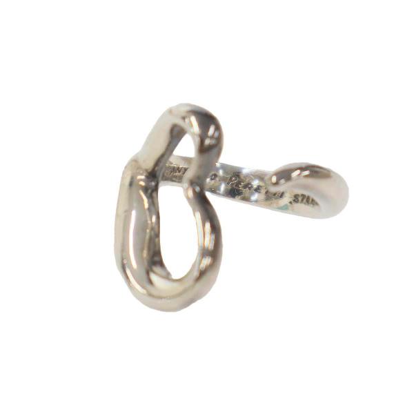 TIFFANY&amp;Co ティファニー エルサ ペレッティ オープンハートリング  シルバー 約6号 I...