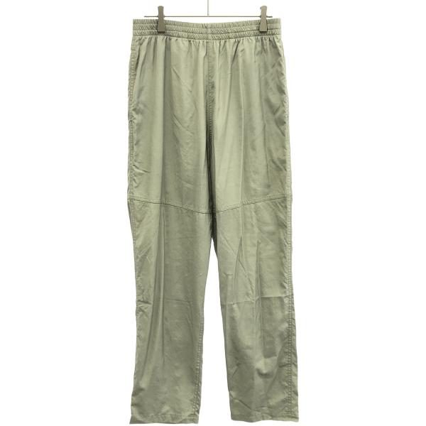 YLEVE イレーヴ ナイロンシルクジョガーパンツ 168-4140027 セージ 1 ITA97S...
