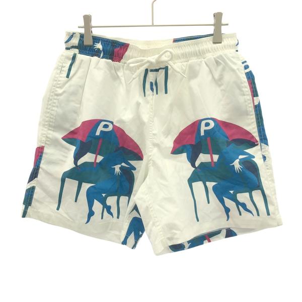 By Parra バイ パラ ショーツ  ホワイト系 S ITADS8OHG6EO