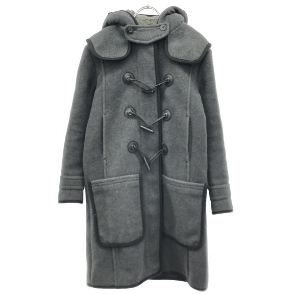 CARVEN カルヴェン メルトンウールダッフルコート 1000M10 グレー 34 ITB5GR3...