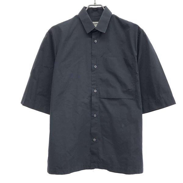 JIL SANDER ジルサンダー 18SS ビッグポケットコットンシャツ JSUO742226 M...