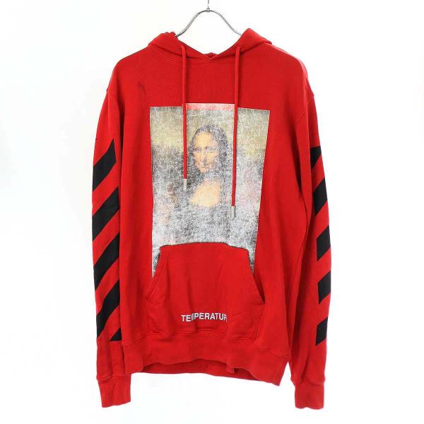 OFF-WHITE オフホワイト 18SS DIAG MONALISA HOODIE モナリザフォト...