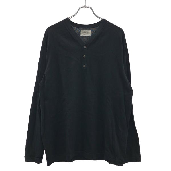 PORT BY ARK ポートバイアーク Henley Neck Knit ヘンリーネックニット P...