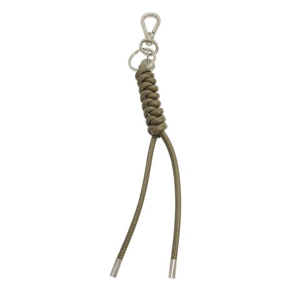 ITTI イッチ CRISTY SNAKEKNOT CHARM レザーコード チャーム  トープ -...