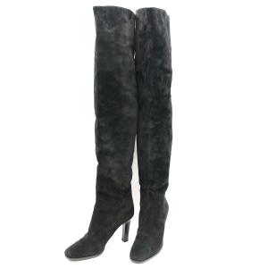 LOEWE（ロエベ） 21AW クロコエンボス ウェッジ ローファーブーツ