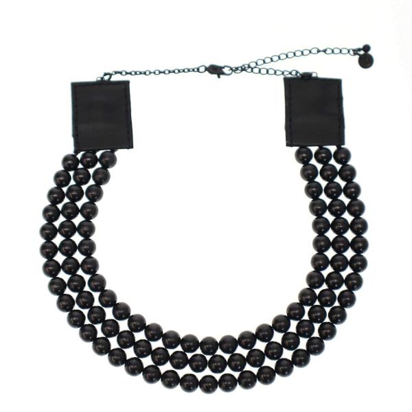 UNDER COVER アンダーカバー 2003AW paper doll ボールパールチェーン3連...