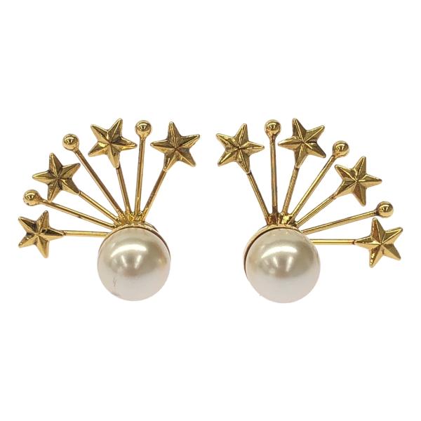 ADER.bijoux アデル ビジュー スタースタッズパールピアス セット  ゴールド  ITCH...