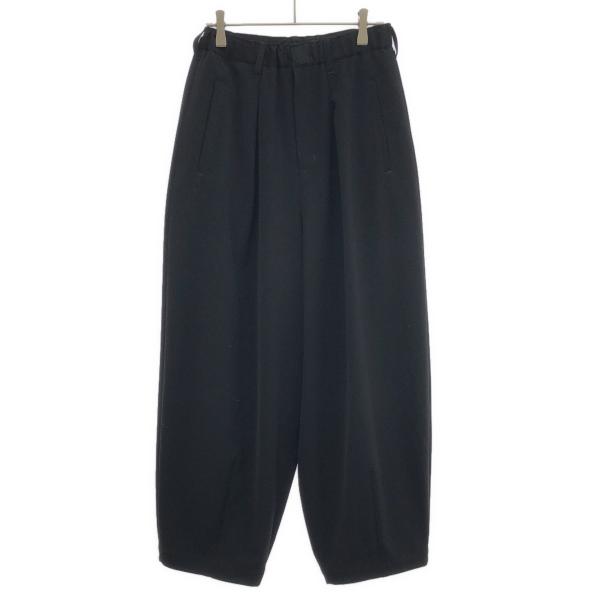 OTOAA オトアー BALLOON DRESS PANTS ポリエステルバルーンパンツ  ブラック...