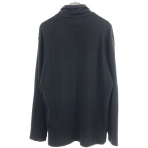 Yohji Yamamoto POUR HOMME ヨウジヤマモト プールオム 20AW ハイネックウールニットセーター HR-T05-170 ブラック 3 ITD1DEAORJA3｜modescape
