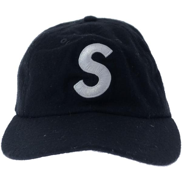 Supreme シュプリーム Wool S Logo 6-Panel キャップ  ブラック  ITD...