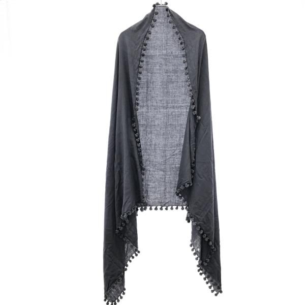 matta マッタ カシミヤストールマフラー  チャコール  ITDGDAJ1SUGL