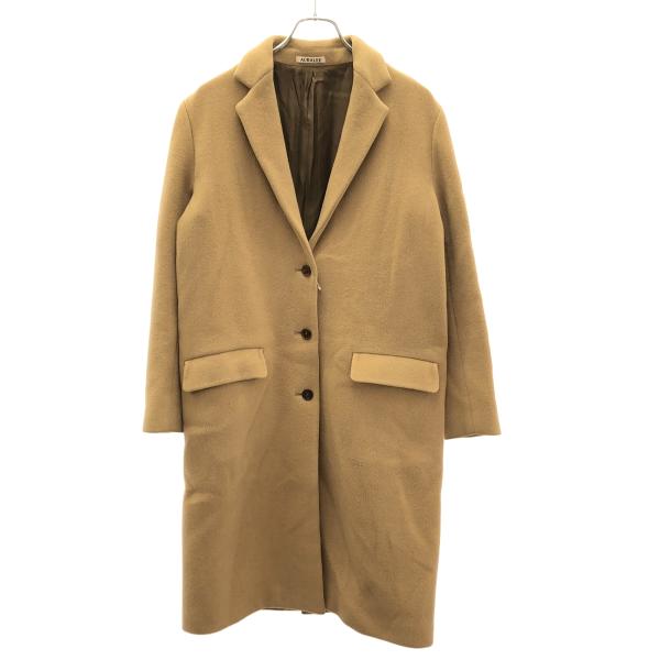 AURALEE オーラリー メルトンチェスターコート  ベージュ ITDLGTVE4IIO