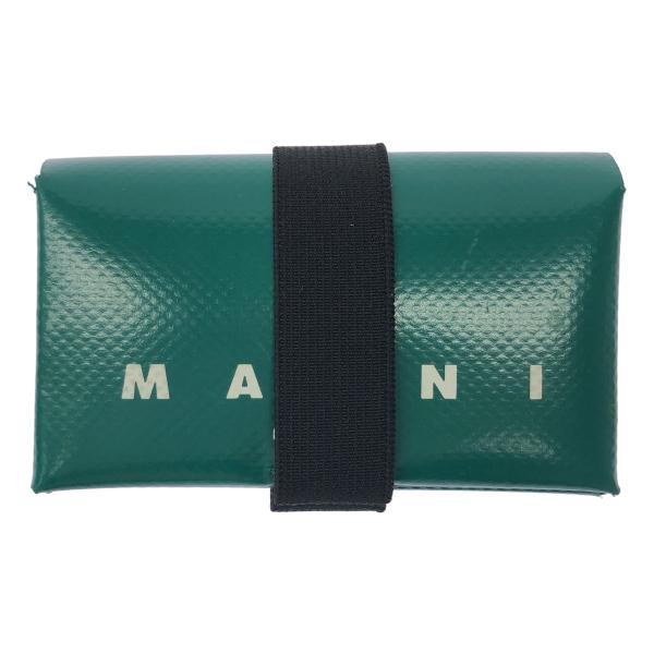 MARNI マルニ コンパクトコインケース  グリーン  ITDN5JFAXP7D