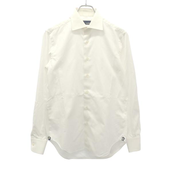 LARDINI ラルディーニ コットンドレスシャツ JXHIRO ホワイト 37 ? 14 1/2 ...