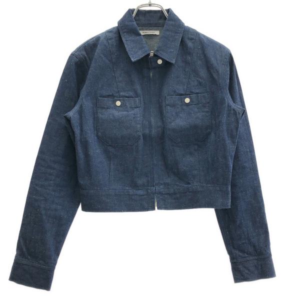 FUMIKA UCHIDA フミカウチダ NEPPED DENIM ZIPUP BLOUSON ネッ...