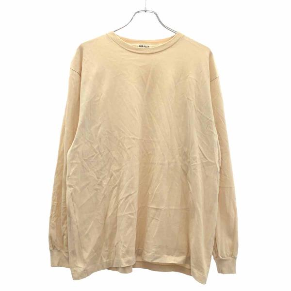 AURALEE オーラリー Luster Plaiting L/S TEE ロングスリーブTシャツ ...