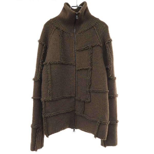 RAF SIMONS ラフシモンズ 2005AW POLTERGEIST パッチワークフルジップニッ...