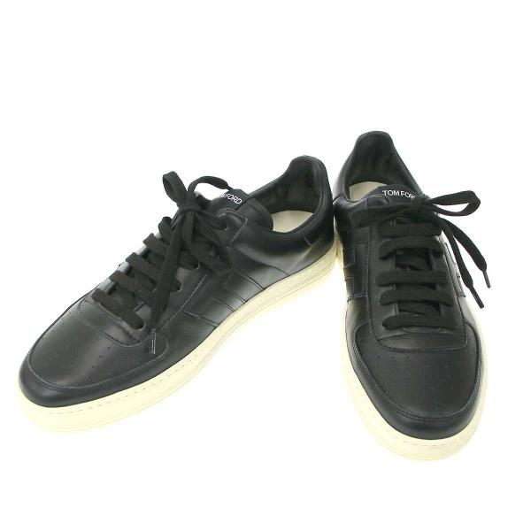 TOM FORD トム フォード Radcliffe Sneakers ローカットレザースニーカー ...