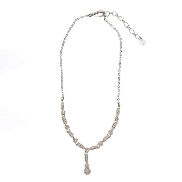 SWAROVSKI スワロフスキー Emma Y ネックレス  シルバー  ITER75WR5K9K