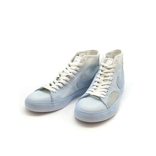 NIKE SB エスビー Blazer Court Mid PRM Celestine Blue ハ...