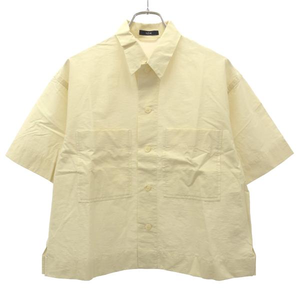 YLEVE イレーヴ サイドポケットボックスワイドシャツ 168-5150210 クリームイエロー系...