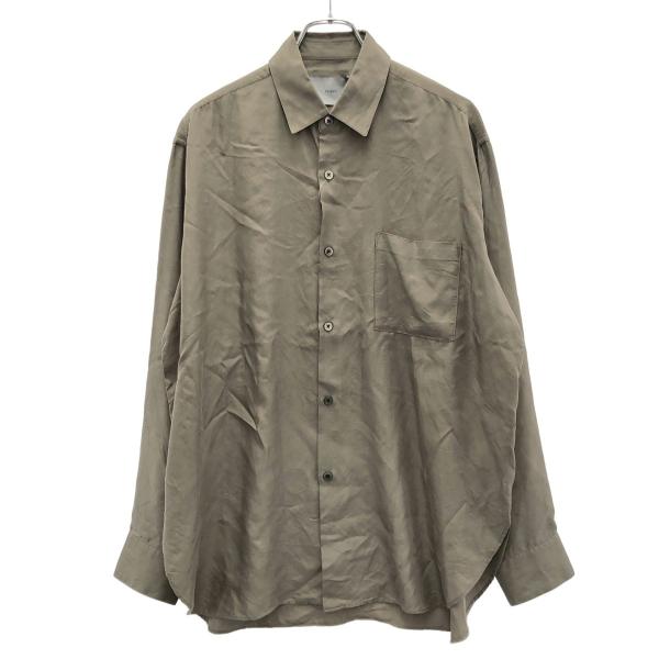 ssstein シュタイン 25SS CUPRO TWILL OVERSIZED LS SHIRT ...