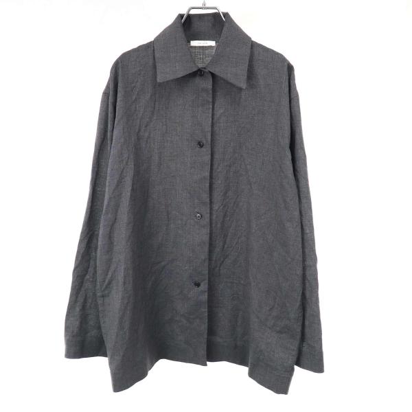 THE ROW ザ ロウ Rigel Shirt シャツコットンシルクシャツ 7713 W2824 ...