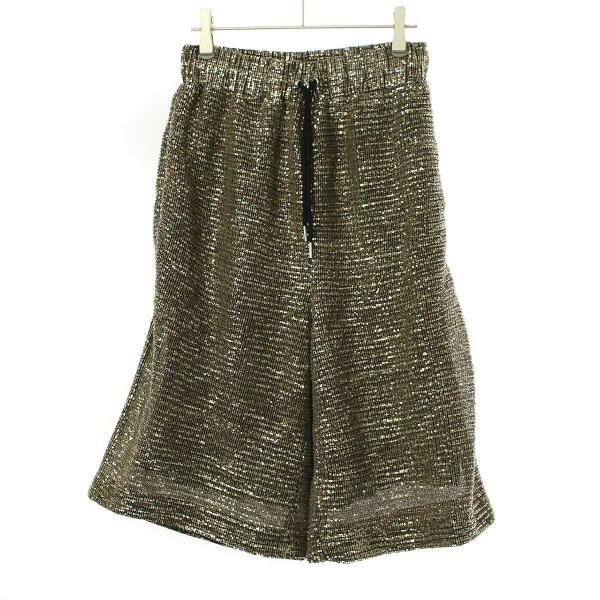 CELINE セリーヌ 22SS AllOver Sequined Tulle Shorts スパン...