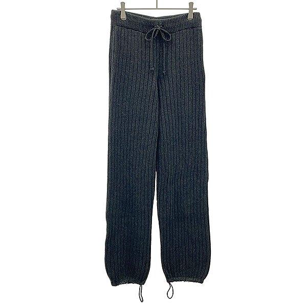 ATON エイトン CASHMERE WOOL WIDE EASY PANT カシミヤウールイージー...