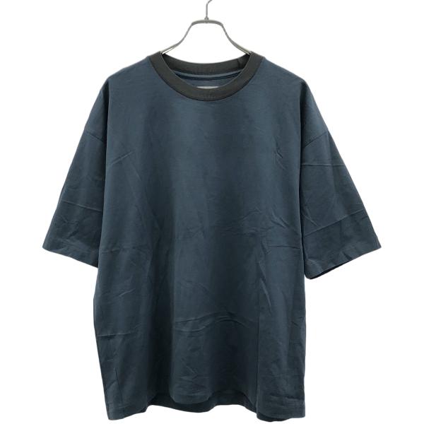 STILL BY HAND スティルバイハンド クルーネックTシャツ CS05221 ブルー 50 ...