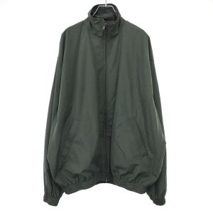 BALENCIAGA バレンシアガ 24AW バックテーピングロゴ ジップアップジャケット 794465 TPQ38 グリーン XXS ITG7AUWQXPFD