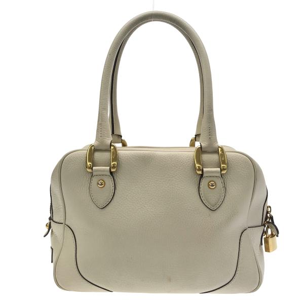 J&amp;M DAVIDSON ジェイアンドエムデヴィッドソン Mia Bag レザーハンドバッグ  ホワ...
