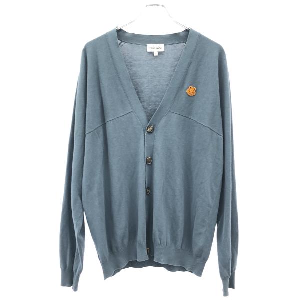 KENZO ケンゾー カーディガン FB55CA5813TB ブルー M ITGVLI2VYVD4