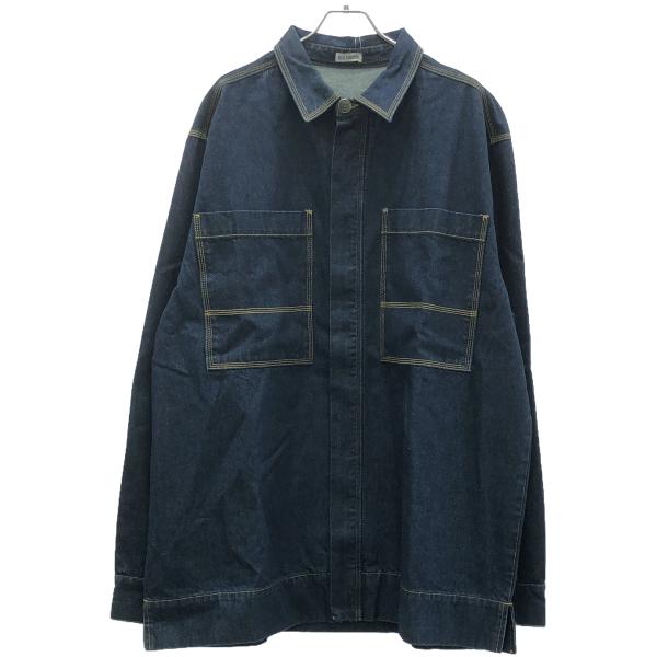 WILLY CHAVARRIA ウィリーチャバリア オーバーサイズデニムカバーオールジャケット  イ...