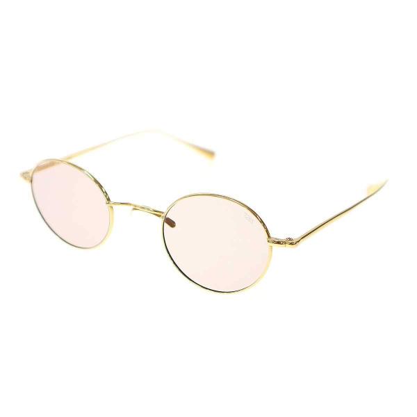 EYEVAN 7285 アイヴァン7285 183 チタンラウンドアイウェア  ゴールド 45□23...