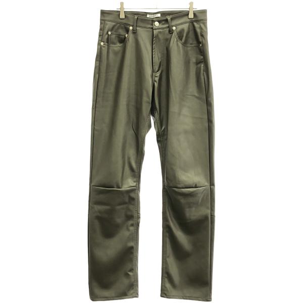 ROLD SKOV ロードスコフ ECO LEATHER LOOSE BIKER PANTS フェイ...
