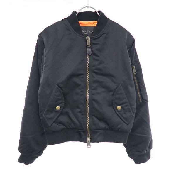 BALENCIAGA バレンシアガ 23SS MA-1 ボンバージャケット 746478 ブラック ...