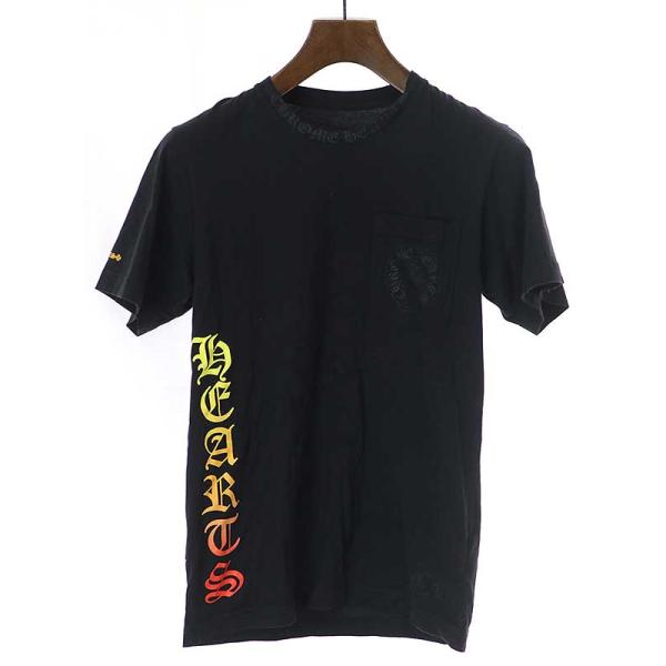 CHROME HEARTS クロムハーツ CHサークル グラデーションプリントTシャツ ブラック S...