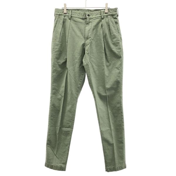 junhashimoto ジュンハシモト 17SS 2TUCK MILITARY PANTS  タッ...