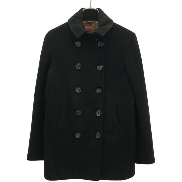 lucien pellat-finet ルシアンペラフィネ バックスカルストーン Pコート  ブラッ...