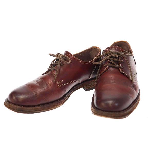 MOTO モト 2801 プレーントゥオックスフォードシューズ  ブラウン 2 ITIT70HHXM...