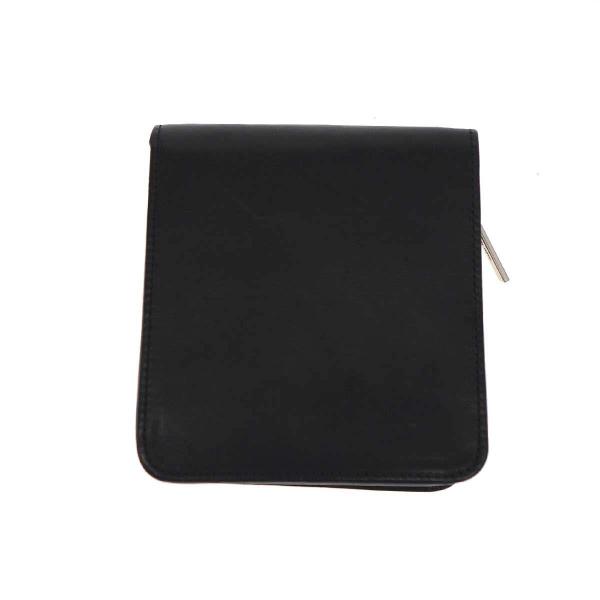 YOHJI YAMAMOTO +NOIR ヨウジヤマモト プリュスノアール レザーショルダーウォレッ...