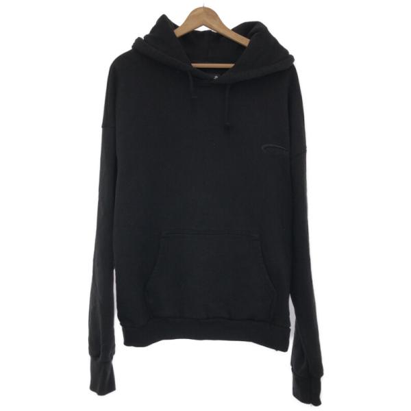 Noon Goons ヌーングーンズ Icon Hoody Schwarz ロゴ刺繍プルオーバーパー...