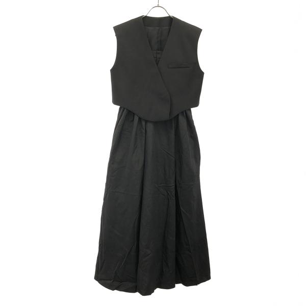 Ameri VINTAGE アメリ ヴィンテージ WAVE VEST WITH FLARE DRES...