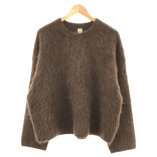 TOTEME トーテム 22AW BOXY ALPACA KNIT ボクシーアルパカニットセーター ...