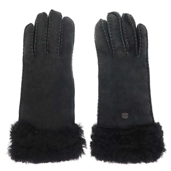 EMU AUSTRALIA エミュー オーストラリア ムートングローブ 手袋  ブラック XS/S ...