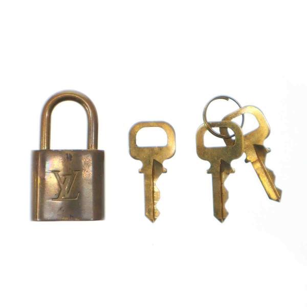 LOUIS VUITTON ルイヴィトン パドロック カデナ 南京錠  ゴールド  ITLPOFFH...