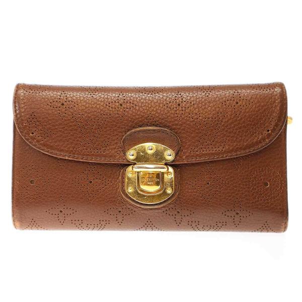LOUIS VUITTON ルイヴィトン M58138 モノグラムマヒナ ポルトフォイユ アメリア ...